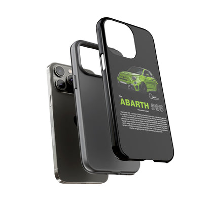 Green Abarth 595 phone case | RevShitsz