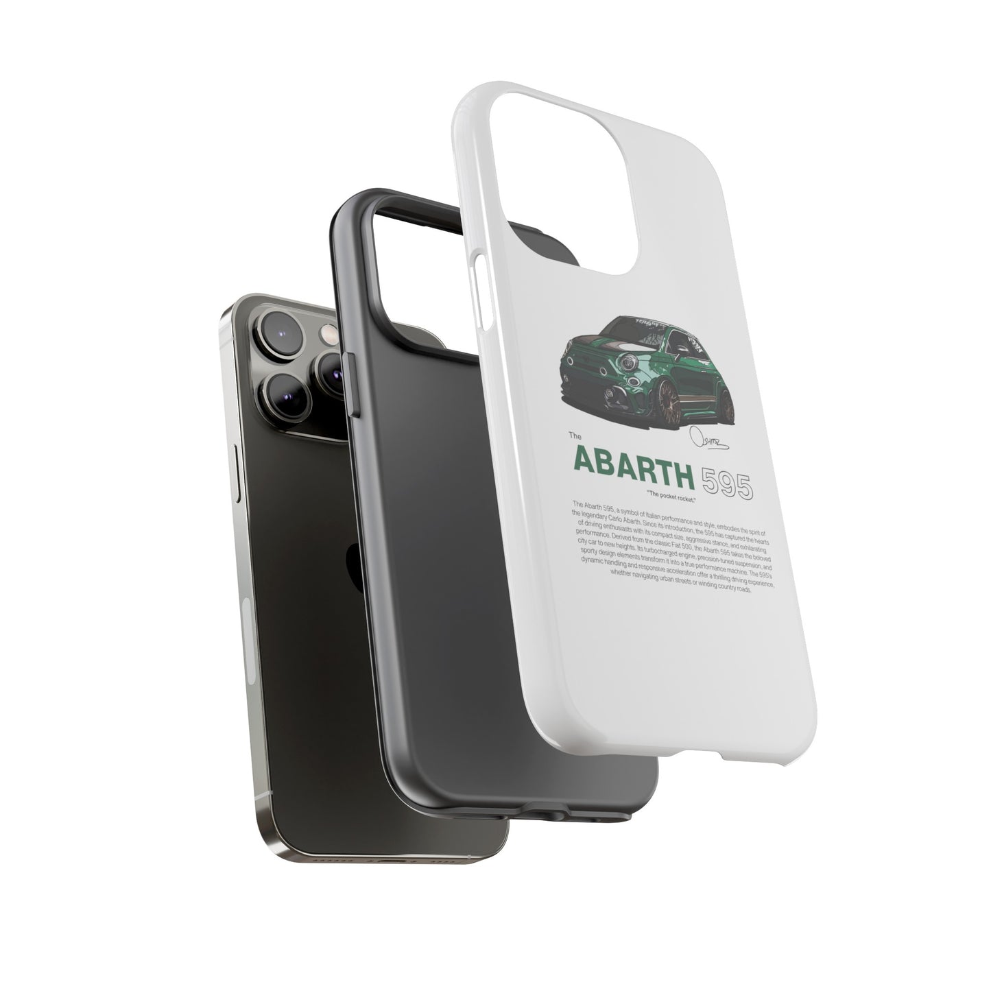 Modified Abarth 595 phone case | RevShitsz