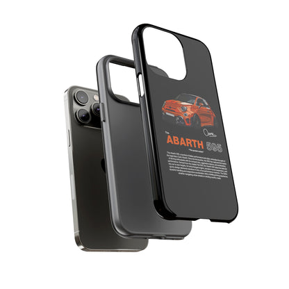 Orange Abarth 595 phone case | RevShitsz