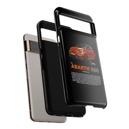 Orange Abarth 595 phone case | RevShitsz