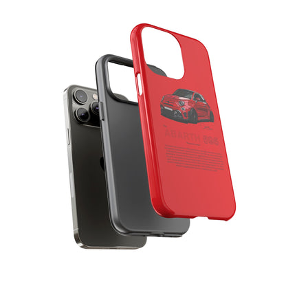 Red Abarth 595 phone case | RevShitsz