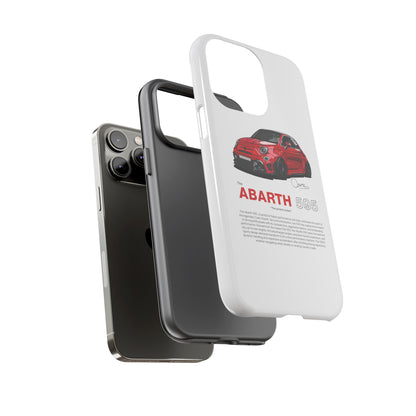 Red Abarth 595 phone case | RevShitsz