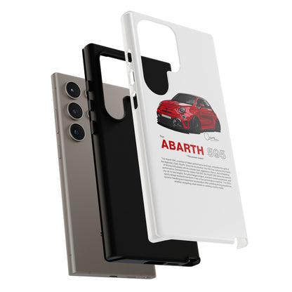 Red Abarth 595 phone case | RevShitsz