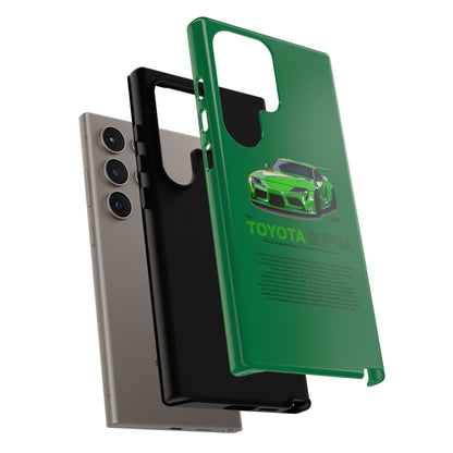 Green Toyota Supra phone case | RevShitsz