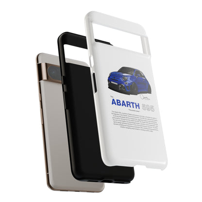 Blue Abarth 595 phone case | RevShitsz