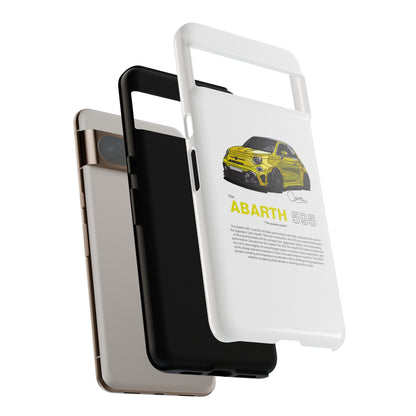 Yellow Abarth 595 phone case | RevShitsz