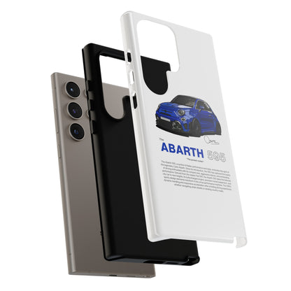 Blue Abarth 595 phone case | RevShitsz