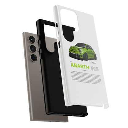 Green Abarth 595 phone case | RevShitsz