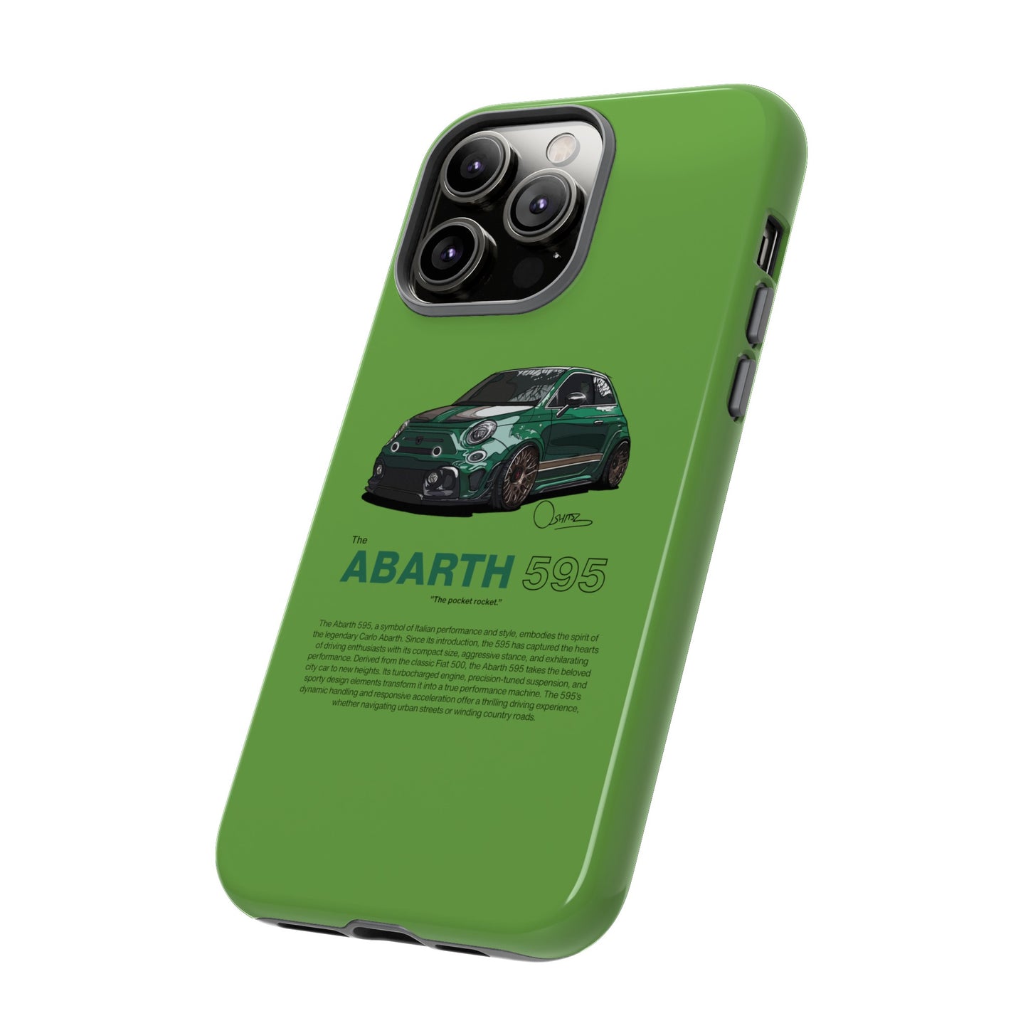 Modified Abarth 595 phone case | RevShitsz