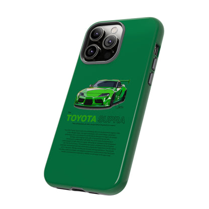 Green Toyota Supra phone case | RevShitsz