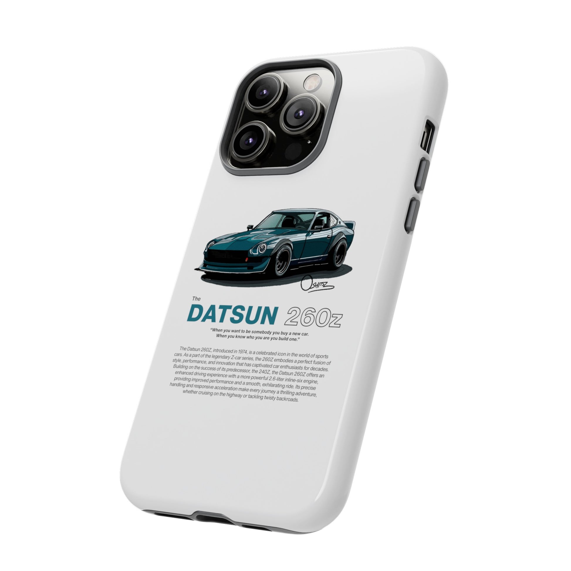 White Datsun 260z phone case | RevShitsz