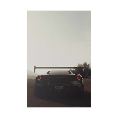 Ferrari 458 - Vertical Canvas