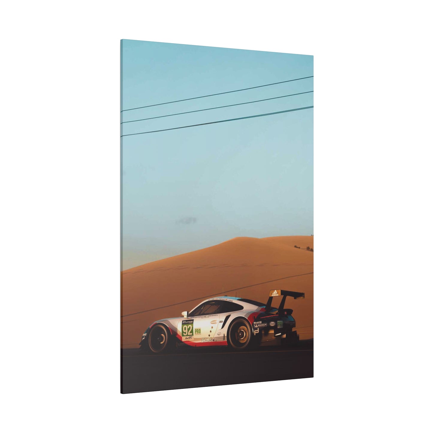 Porsche RSR - Matte Canvas