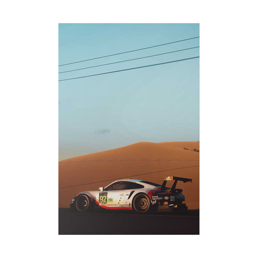 Porsche RSR - Matte Canvas